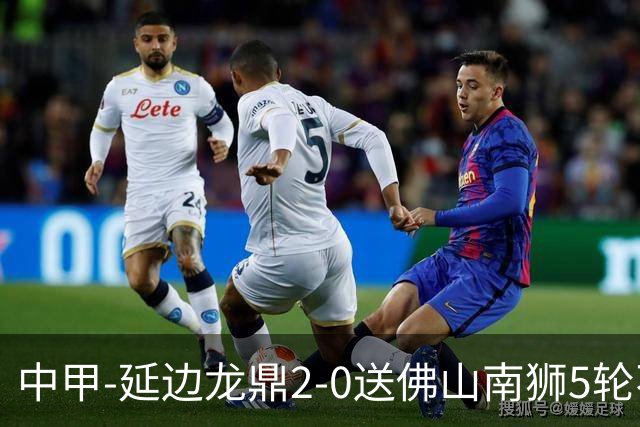 中甲-延边龙鼎2-0送佛山南狮5轮不胜 多明戈斯角球破门徐继祖建功